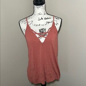 Elegant Rust Camisole Top